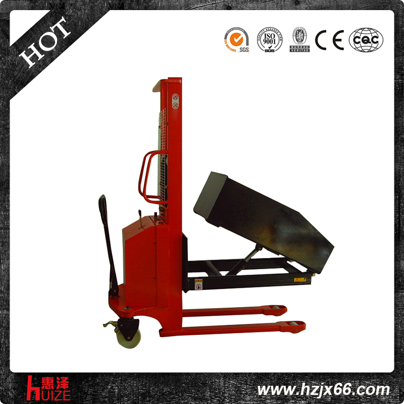 翻轉(zhuǎn)倒料半電動(dòng)堆高車 翻轉(zhuǎn)倒料半電動(dòng)堆高車