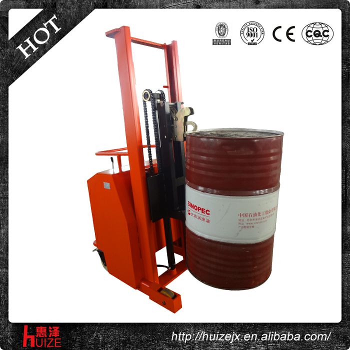 半電動配重油桶車（無底腿，只堆垛，不翻轉(zhuǎn)）3