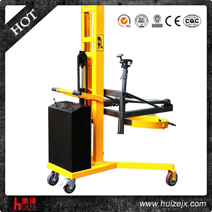 半電動油桶車（直角腿，夾鐵桶翻轉）2