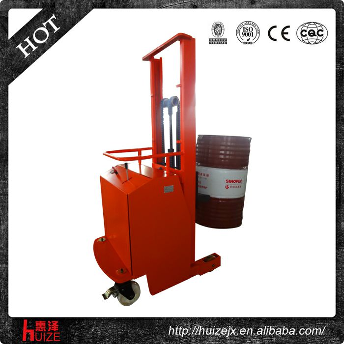 2半電動(dòng)配重油桶車(chē)（無(wú)底腿，只堆垛，不翻轉(zhuǎn)）